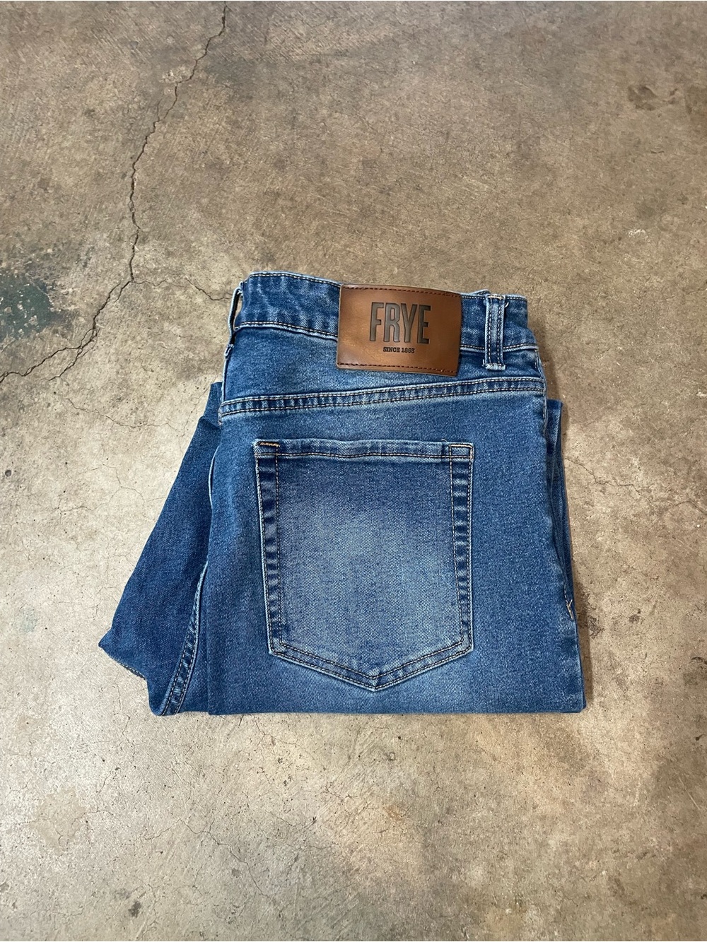 Frye Denim Straight Fit Jeans